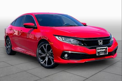 Rallye Red 2021 Honda Civic Sport