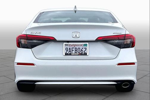 Platinum White Pearl 2022 Honda Civic Sport