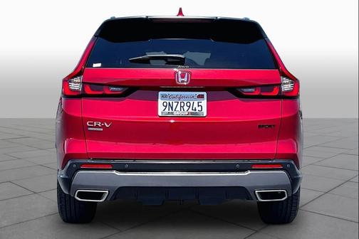 Radiant Red Metallic 2025 Honda CR-V Hybrid Sport AWD