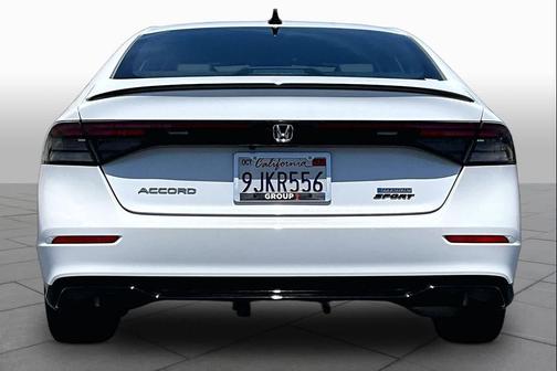 Platinum White Pearl 2024 Honda Accord Hybrid Sport-L