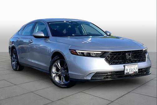 Solar Silver Metallic 2024 Honda Accord EX