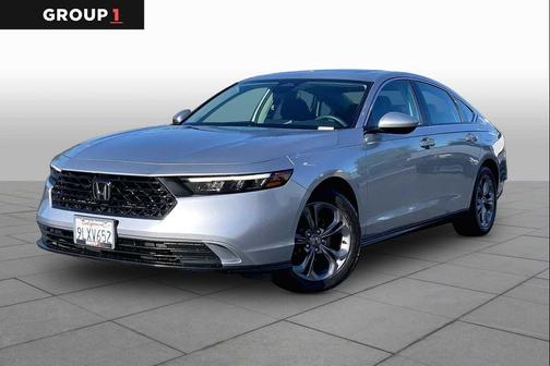 Solar Silver Metallic 2024 Honda Accord EX