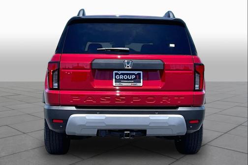 Radiant Red Metallic II 2026 Honda Passport AWD RTL Towing