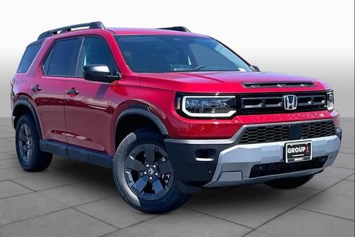 Radiant Red Metallic II 2026 Honda Passport AWD RTL Towing