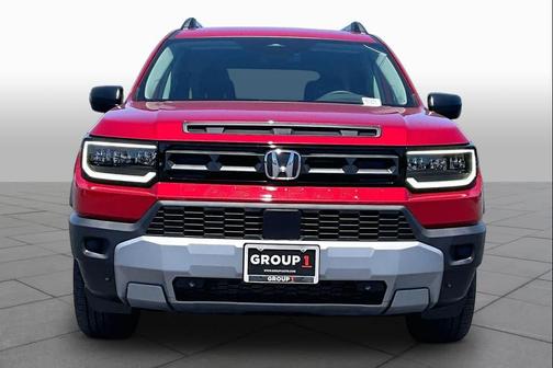 Radiant Red Metallic II 2026 Honda Passport AWD RTL Towing