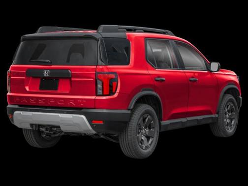 Radiant Red Metallic II 2026 Honda Passport AWD RTL Towing