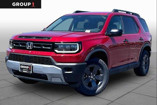 Radiant Red Metallic II 2026 Honda Passport AWD RTL Towing