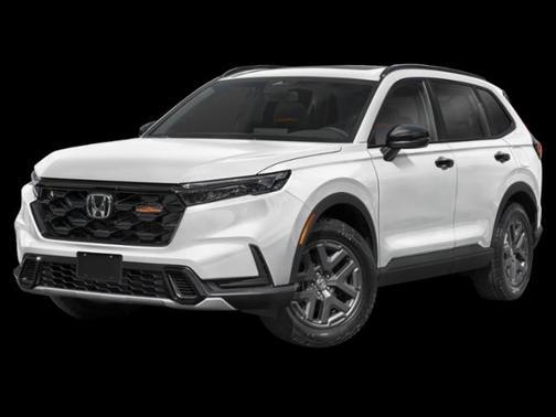 Platinum White Pearl 2026 Honda CR-V Hybrid TrailSport AWD