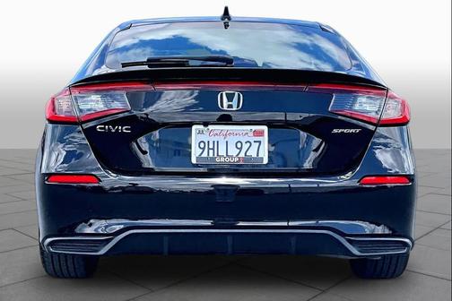 Crystal Black Pearl 2023 Honda Civic Sport