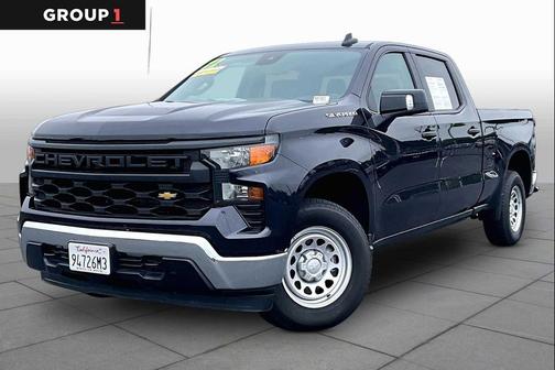 Dark Ash Metallic 2022 Chevrolet Silverado 1500 WT