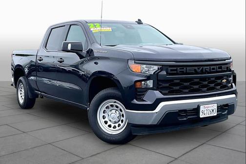 Dark Ash Metallic 2022 Chevrolet Silverado 1500 WT