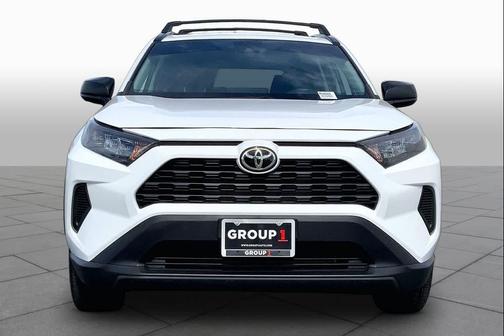 Super White 2021 Toyota RAV4 LE