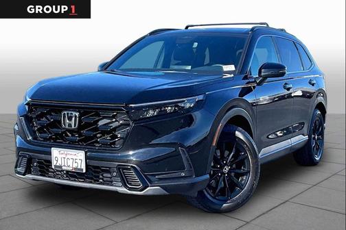 Crystal Black Pearl 2024 Honda CR-V Hybrid Sport AWD