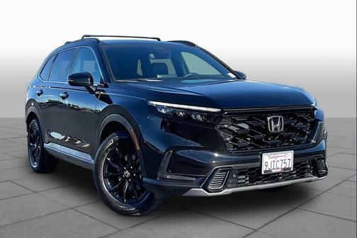 Crystal Black Pearl 2024 Honda CR-V Hybrid Sport AWD