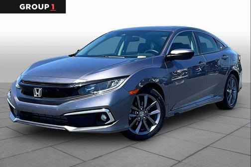 Modern Steel Metallic 2020 Honda Civic EX