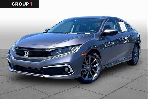 Modern Steel Metallic 2020 Honda Civic EX