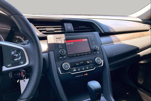 Platinum White Pearl 2020 Honda Civic LX