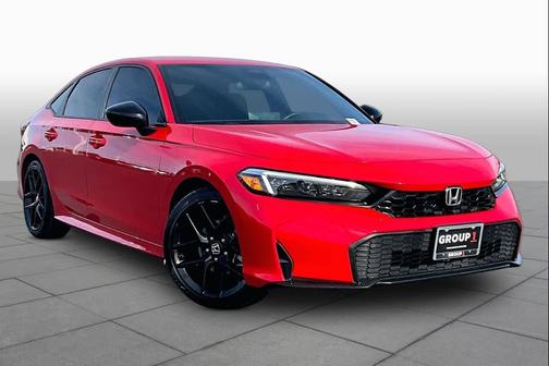 Rallye Red 2025 Honda Civic Sport