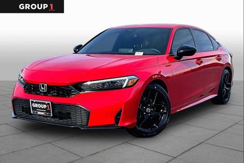 Rallye Red 2025 Honda Civic Sport