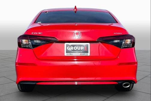 Rallye Red 2025 Honda Civic Sport