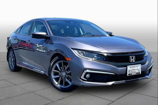 Modern Steel Metallic 2020 Honda Civic EX-L