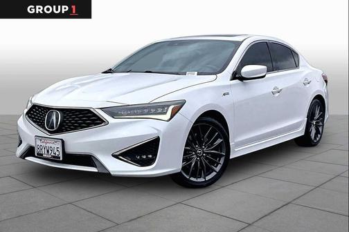 Platinum White Pearl 2020 Acura ILX Premium & A-SPEC Packages