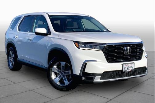 Platinum White Pearl 2025 Honda Pilot EX-L