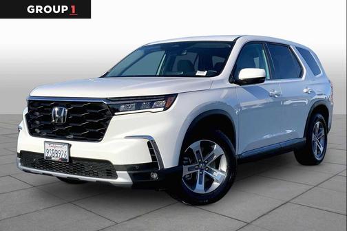Platinum White Pearl 2025 Honda Pilot EX-L