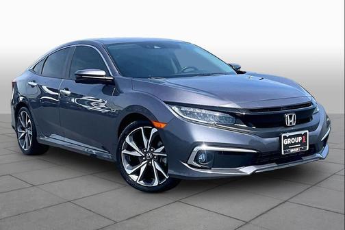 Modern Steel Metallic 2019 Honda Civic Touring