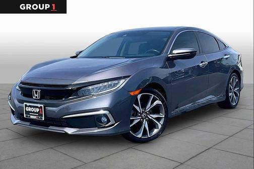 Modern Steel Metallic 2019 Honda Civic Touring