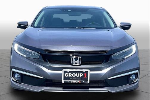 Modern Steel Metallic 2019 Honda Civic Touring