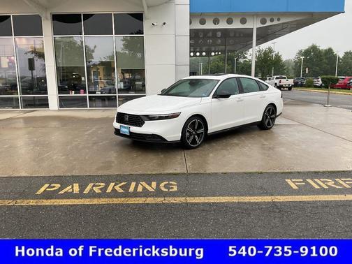 Platinum White Pearl 2026 Honda Accord Hybrid
