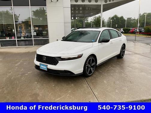Platinum White Pearl 2026 Honda Accord Hybrid