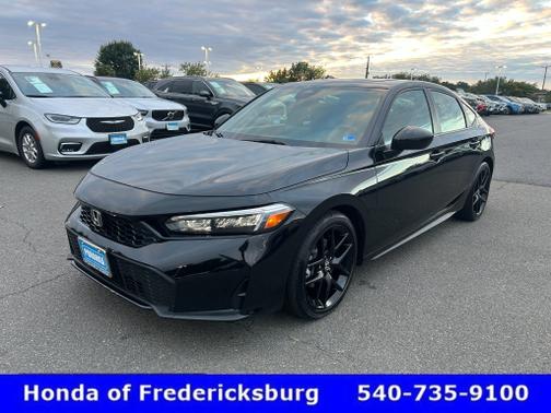Crystal Black Pearl 2026 Honda Civic Hybrid