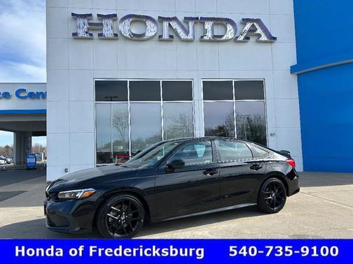 Crystal Black Pearl 2023 Honda Civic Si