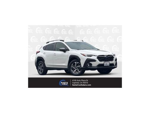 White 2024 Subaru Crosstrek Premium