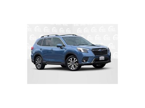 Blue 2023 Subaru Forester Limited