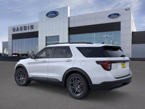 Space White Metallic 2026 Ford Explorer ST-Line