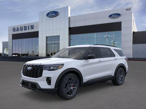 Space White Metallic 2026 Ford Explorer ST-Line
