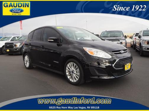 White Platinum Metallic Tri-Coat 2017 Ford C-Max Hybrid SE