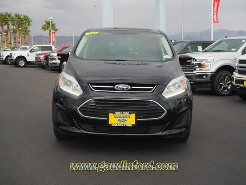 White Platinum Metallic Tri-Coat 2017 Ford C-Max Hybrid SE