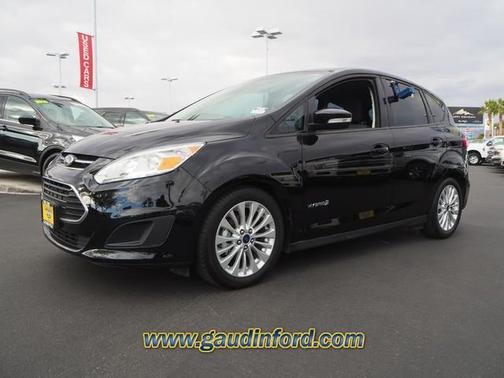 White Platinum Metallic Tri-Coat 2017 Ford C-Max Hybrid SE