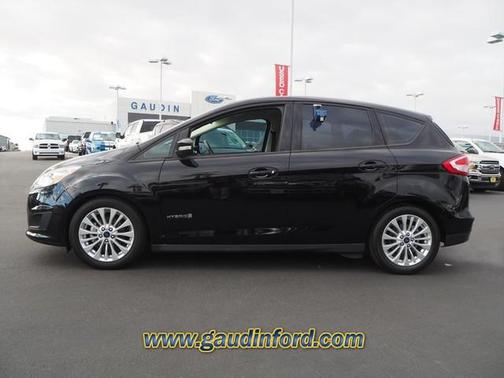 White Platinum Metallic Tri-Coat 2017 Ford C-Max Hybrid SE