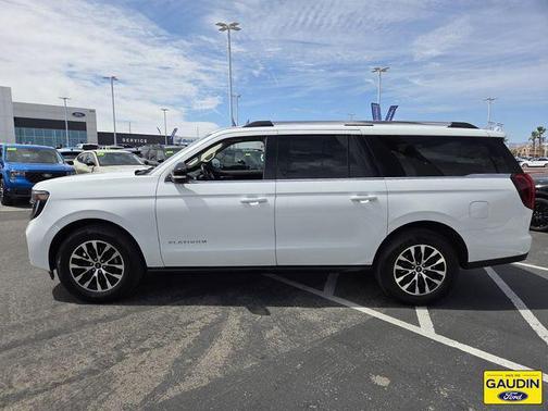 Oxford White 2025 Ford Expedition Max Platinum