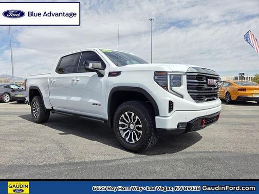 Summit White 2023 GMC Sierra 1500 AT4 Truck