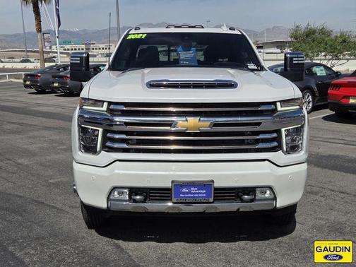 Iridescent Pearl Tricoat 2021 Chevrolet Silverado 3500 High Country