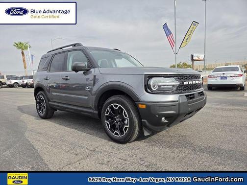 Gray Metallic 2025 Ford Bronco Sport Outer Banks