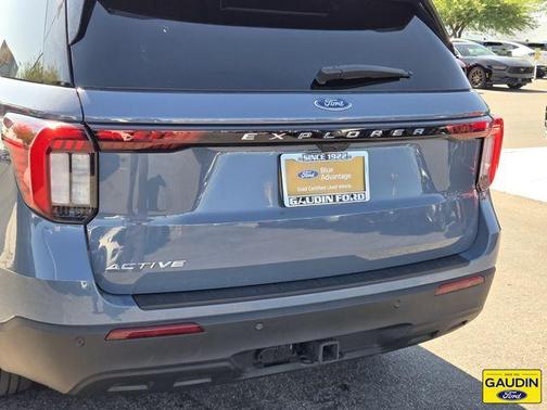 Vapor Blue Metallic 2025 Ford Explorer Active