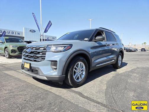 Vapor Blue Metallic 2025 Ford Explorer Active