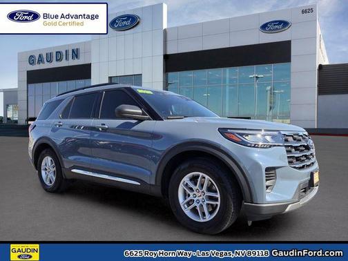 Vapor Blue Metallic 2025 Ford Explorer Active